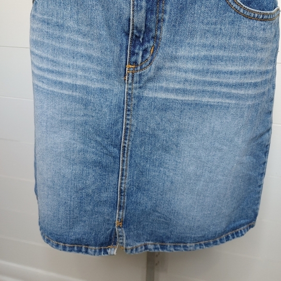 VINTAGE Agolde jean skirt size 29 - Picture 5 of 14